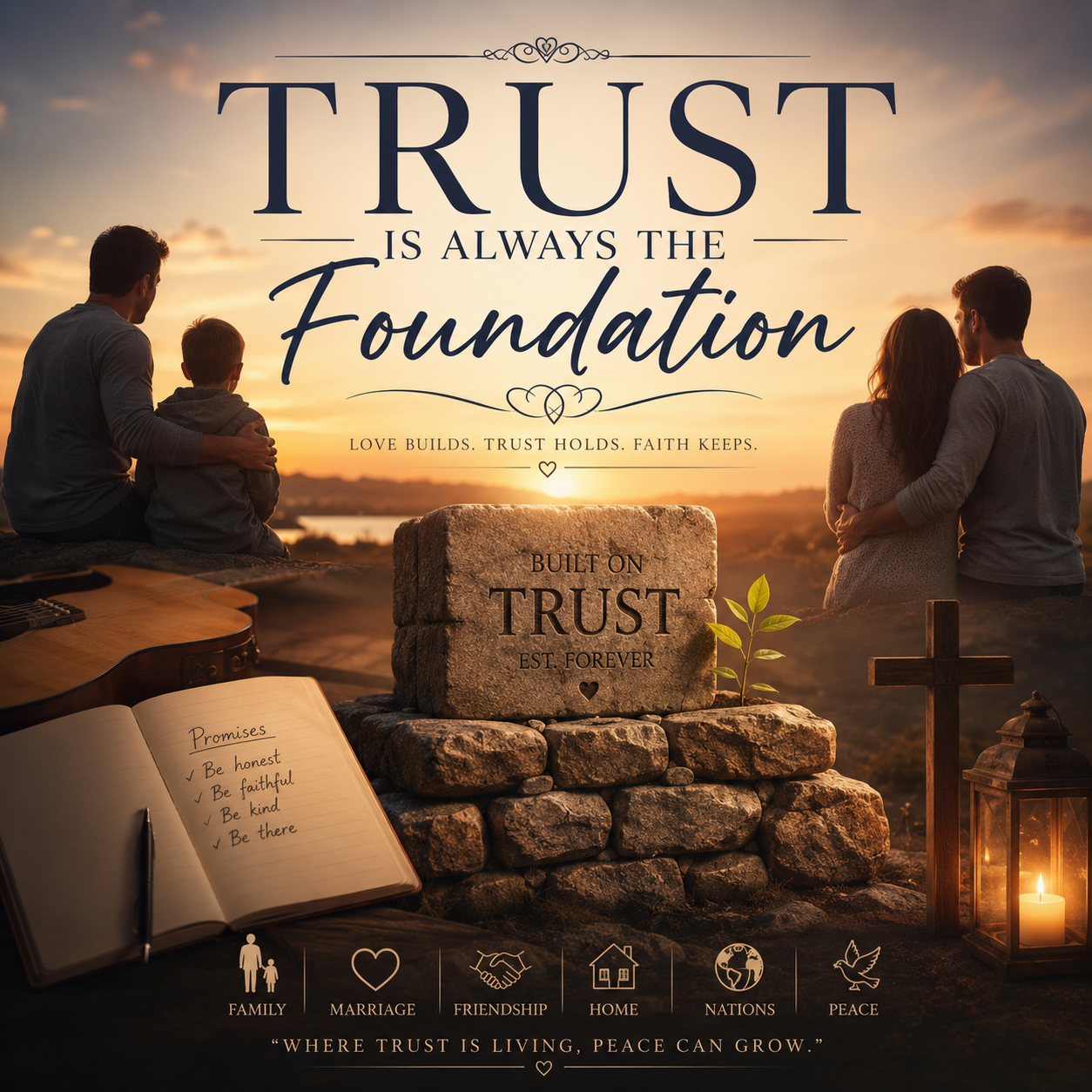 Trust is always the foundation